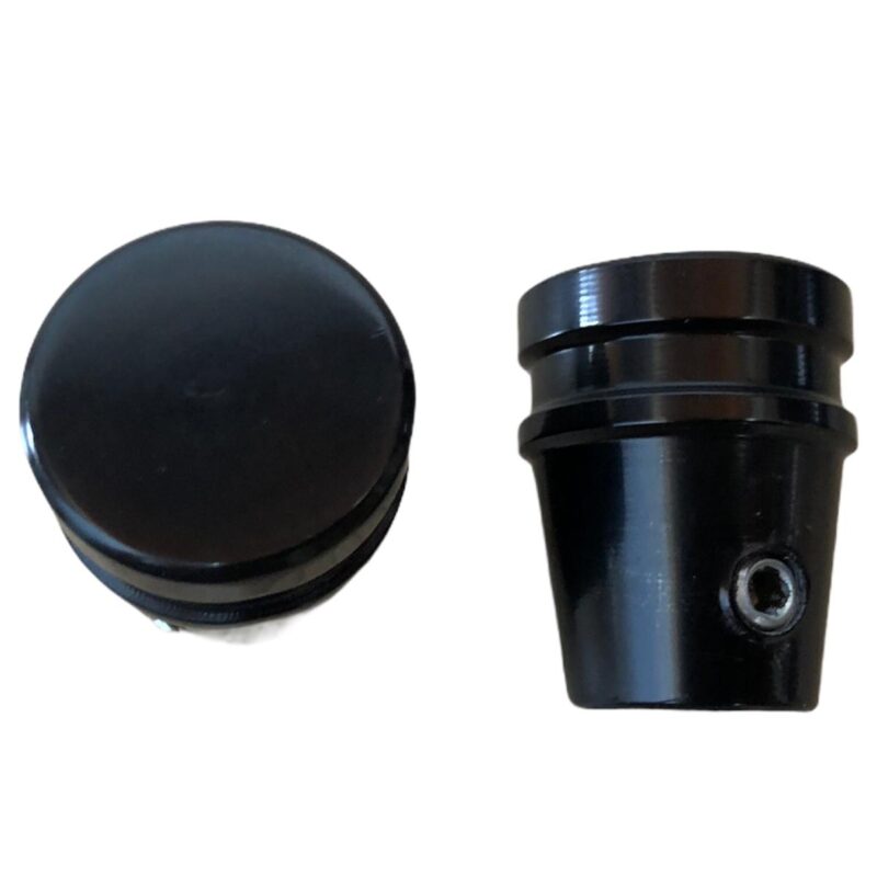 Botão Billet Black Painel Hot Rods Pick Ups Performance V8