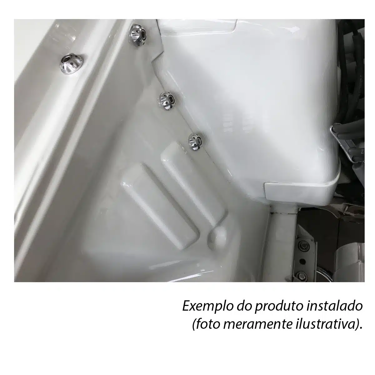 Kit New Acabamento Billet Cofre Paralama - Imagem 4