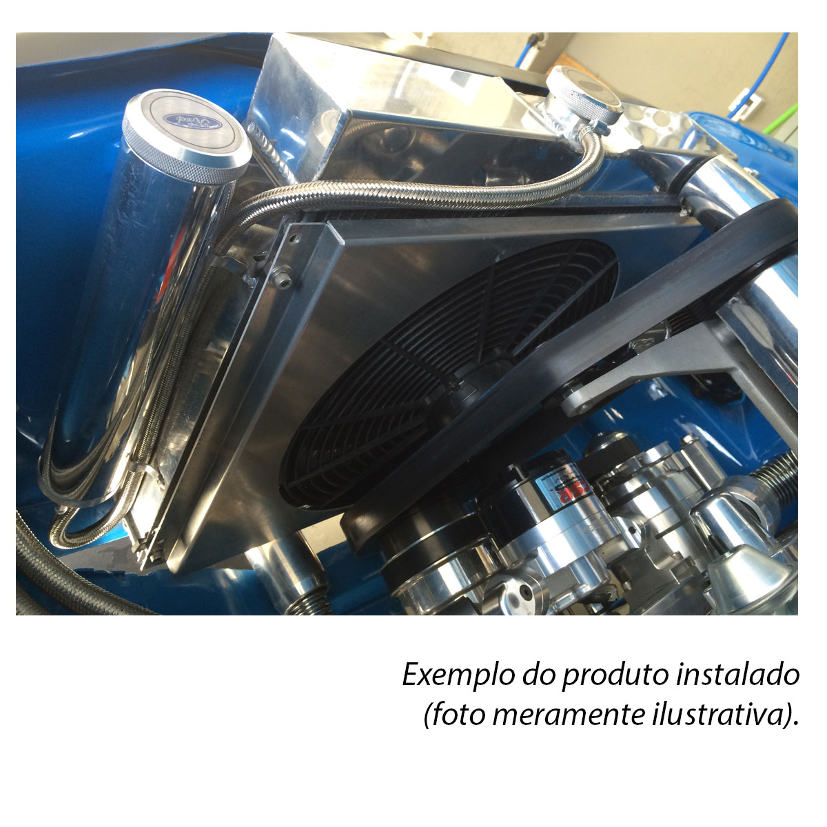 Expansor Billet Radiador Chevrolet