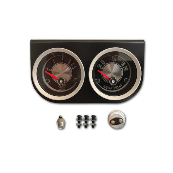Kit 2 Manômetros Elétrico Oil Ford Maverick - Image 3