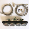Kit 4 Manômetros Mecânico Ford Mustang - Image 3