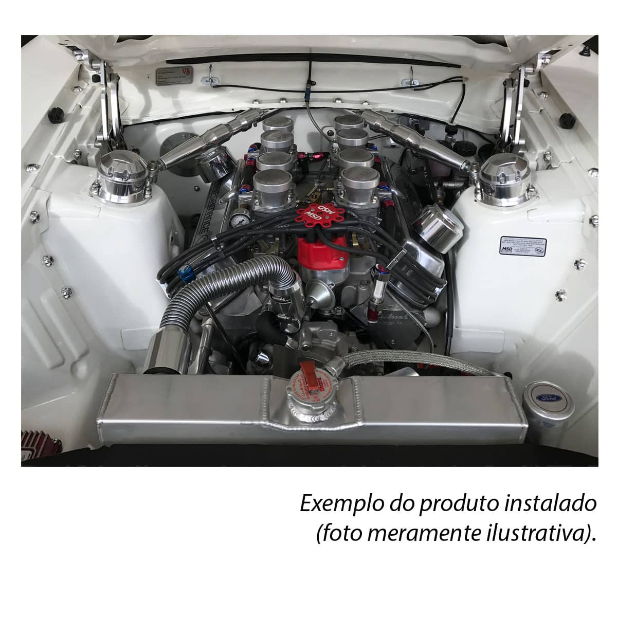 Mangueira Billet Inferior Radiador Ford Maverick