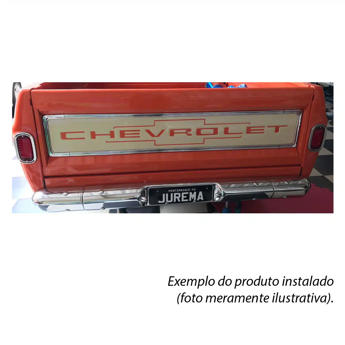 Molduras Billet Traseira Lanterna Chevrolet C10 Veraneio C14 C15 - Imagem 5