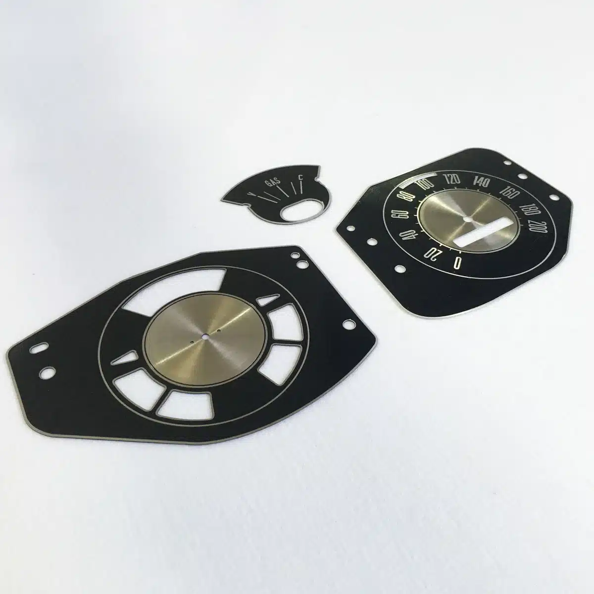 Mostradores Inox Painel Fase 2 Ford Maverick - Imagem 5