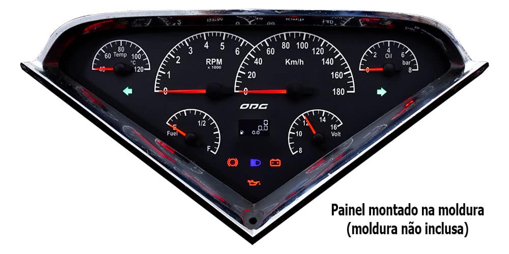 ODG - Painel de instrumentos Ford F100 Trapezoidal