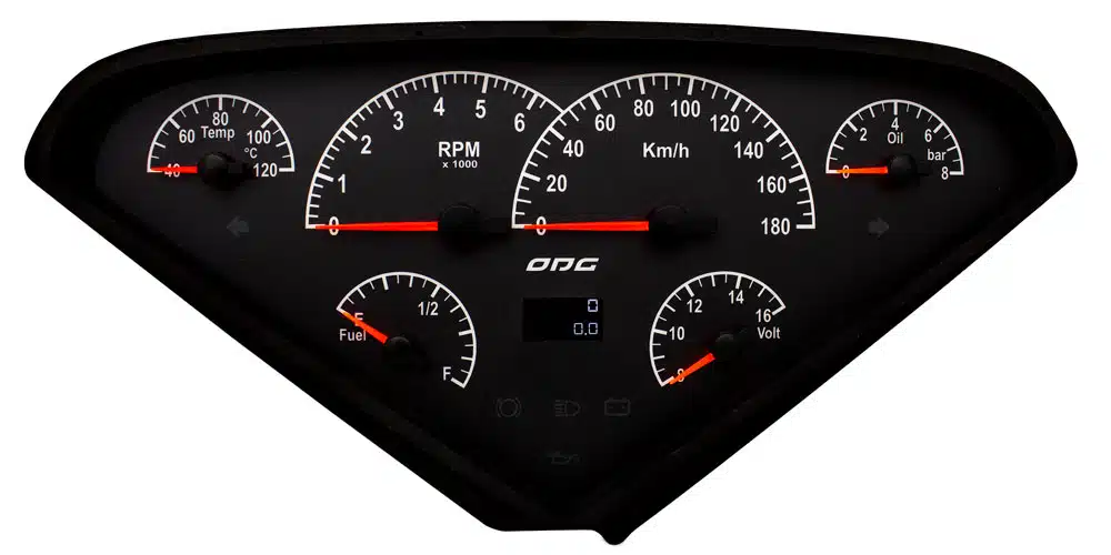 Painel de Instrumentos Digital com Moldura Chevrolet 3100 Martha Rocha - Imagem 4