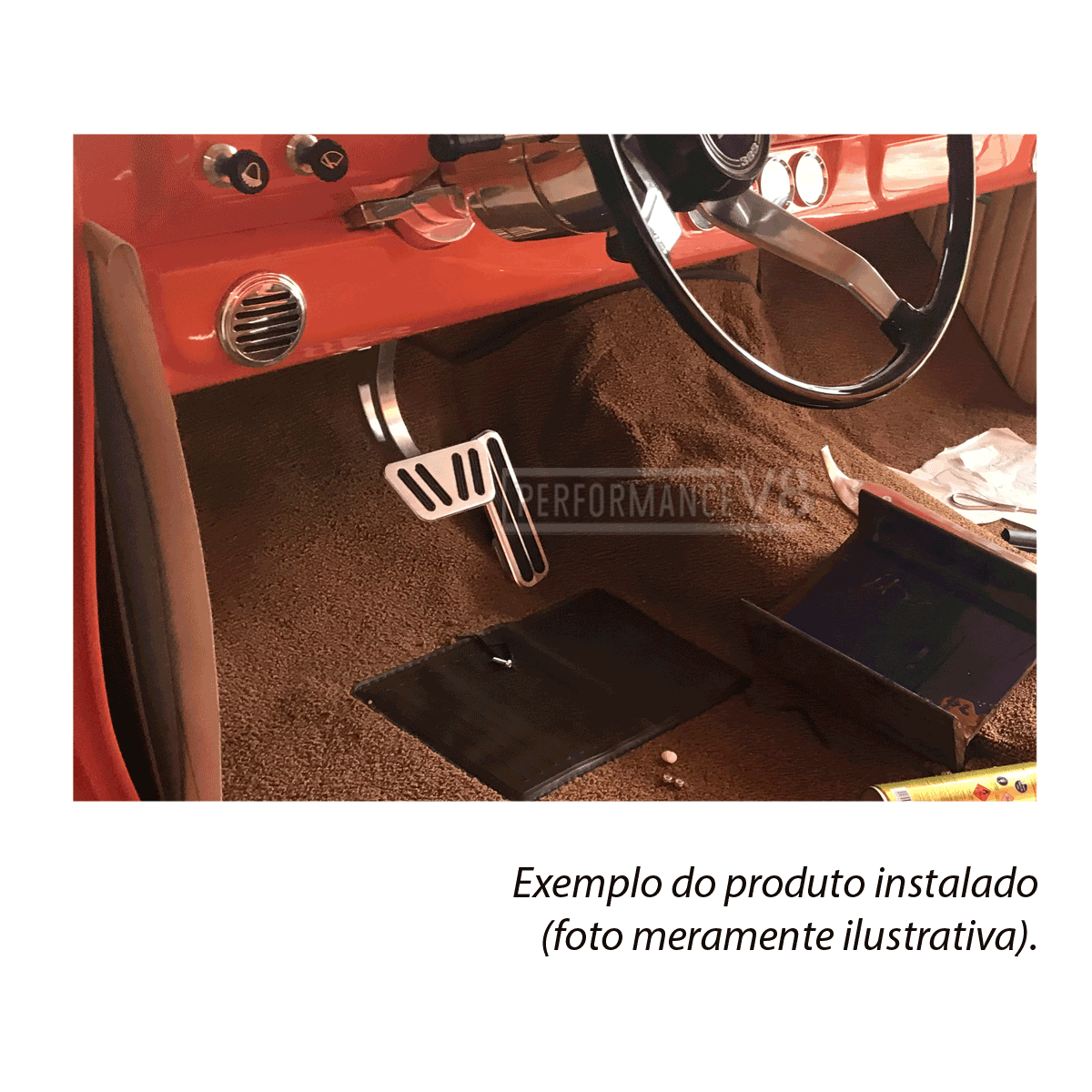 Kit de Pedal Billet Chevrolet C10 C14 Veraneio