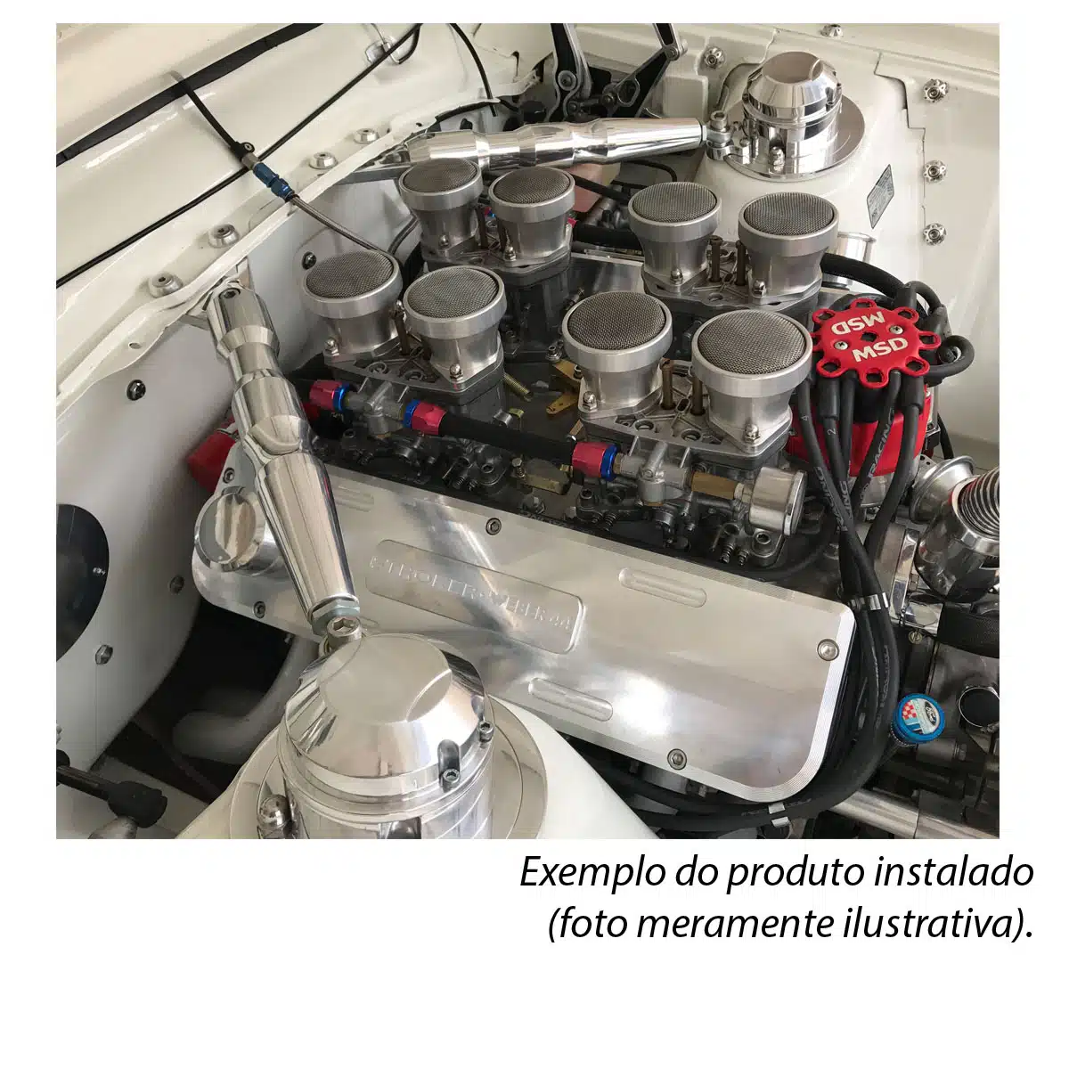Suporte Billet Torre Round Ford Maverick - Imagem 4