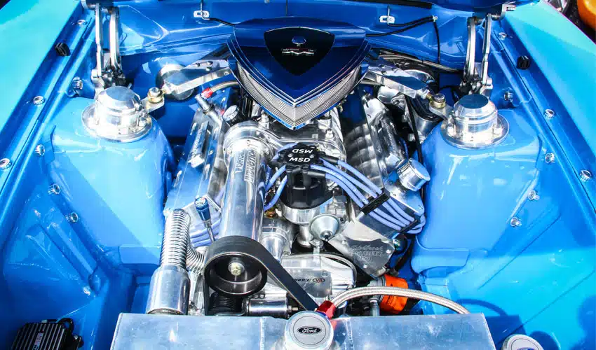 Dobradiças Billet Capô Ford Mustang 1967-1970 - Imagem 2