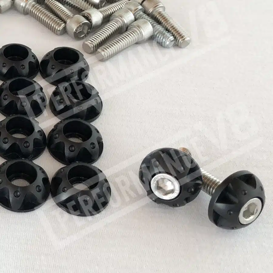 Kit New Black Acabamento Billet Cofre Paralama - Imagem 4