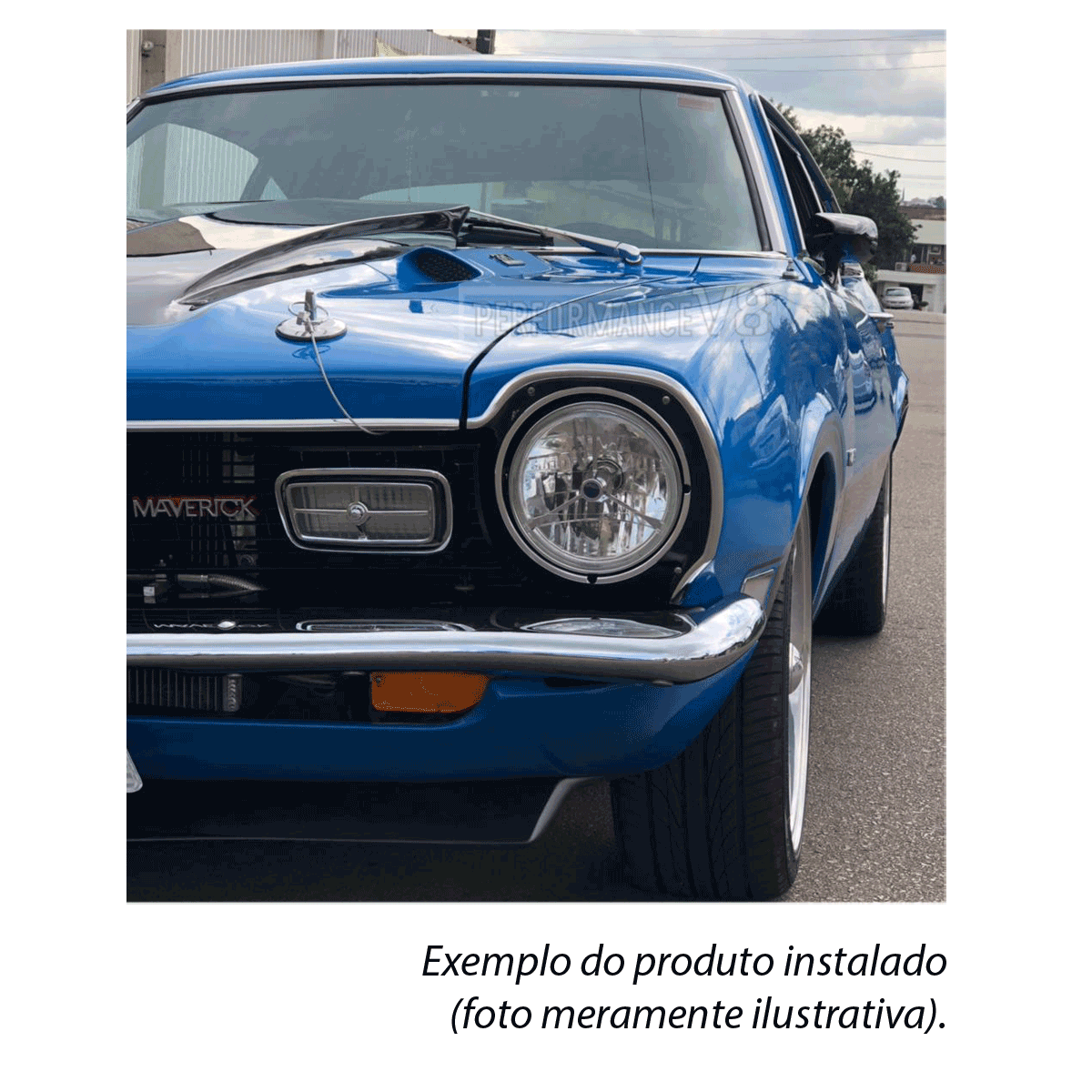 Entradas de Ar Capô Ford Maverick GT Grabber