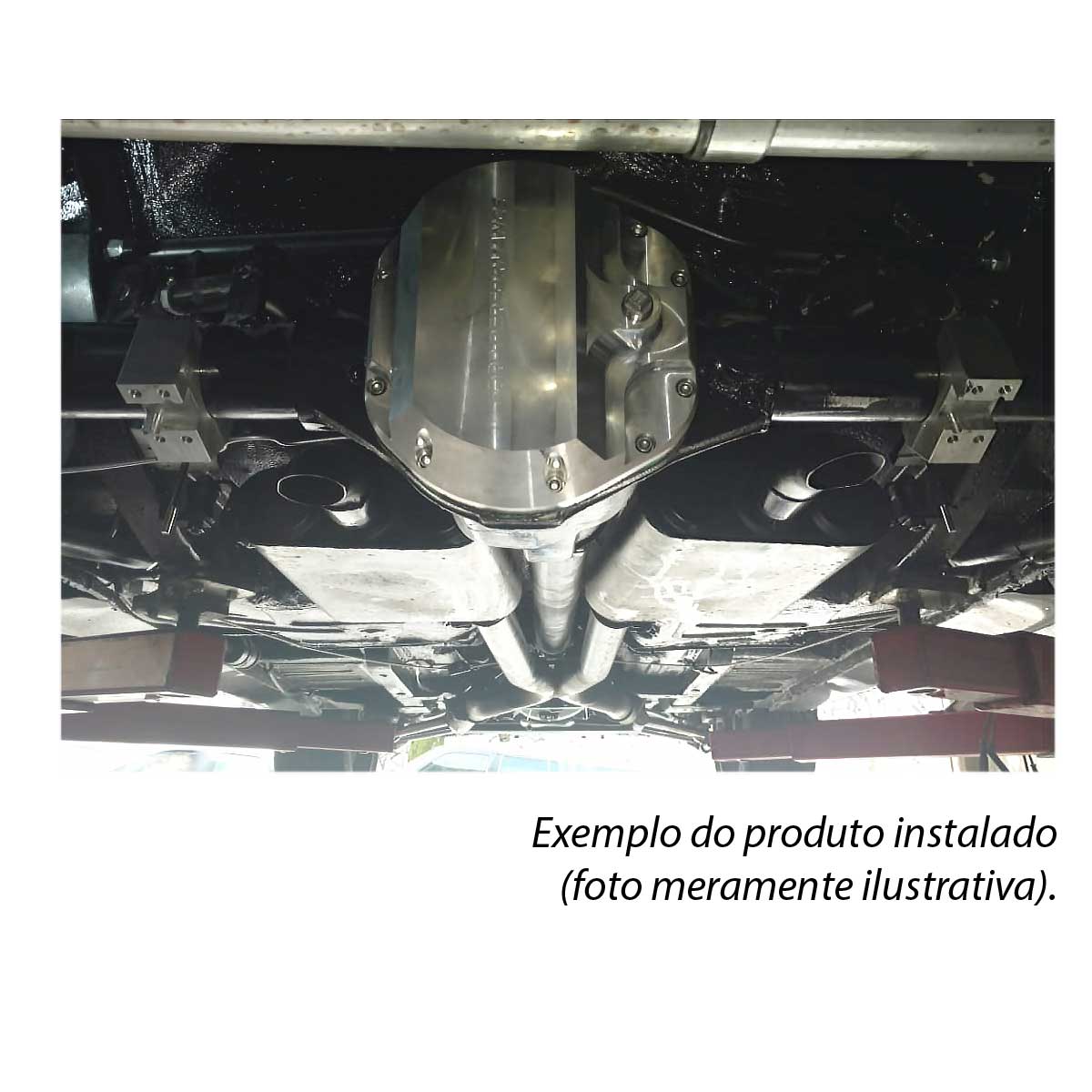 Tampa Diferencial Cromada Dana 44 Ford Maverick