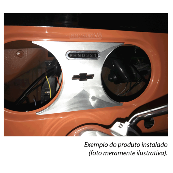 Acabamento Billet Painel Display Chevrolet C10 - Image 2