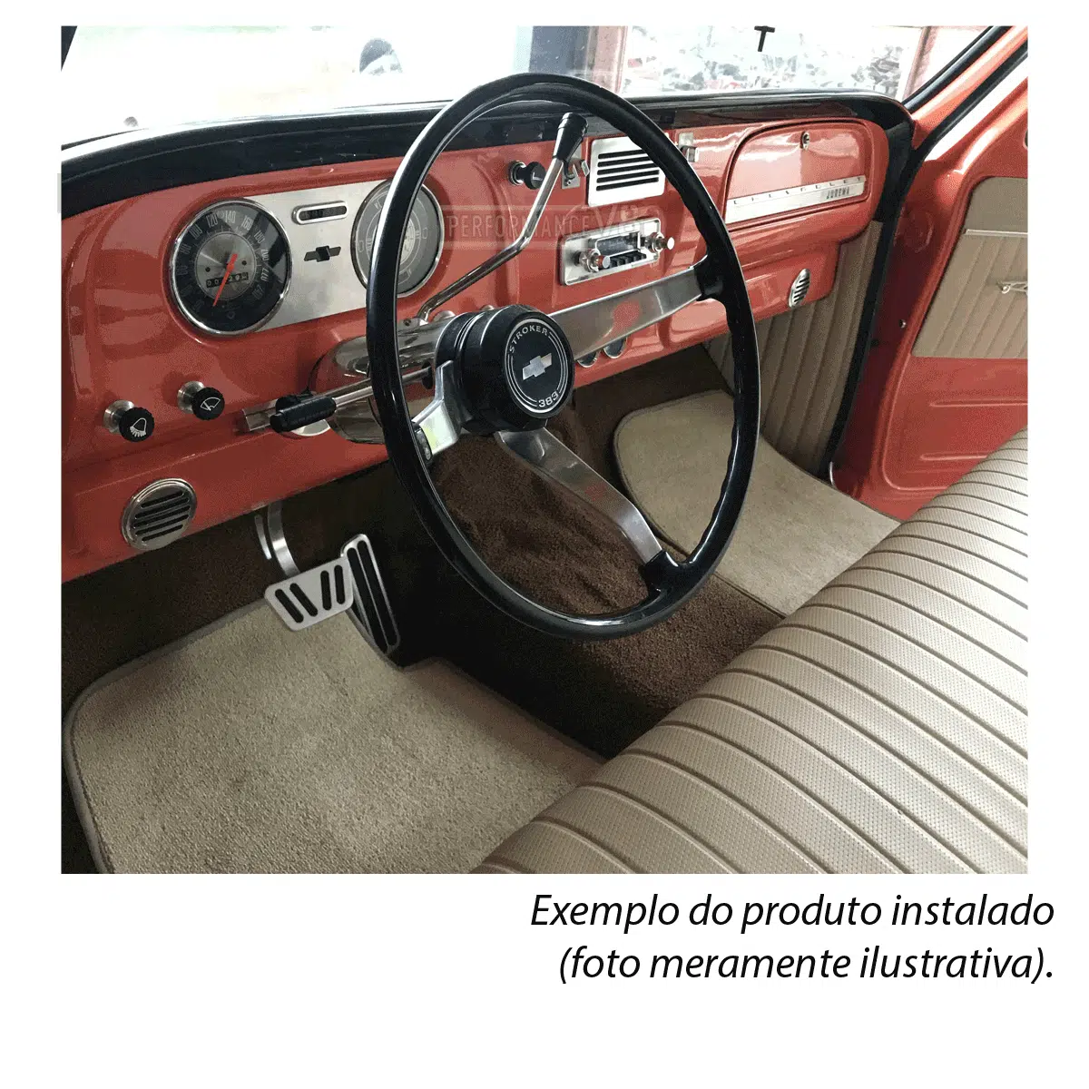 Acabamento Billet Painel Display Chevrolet C10 - Imagem 3