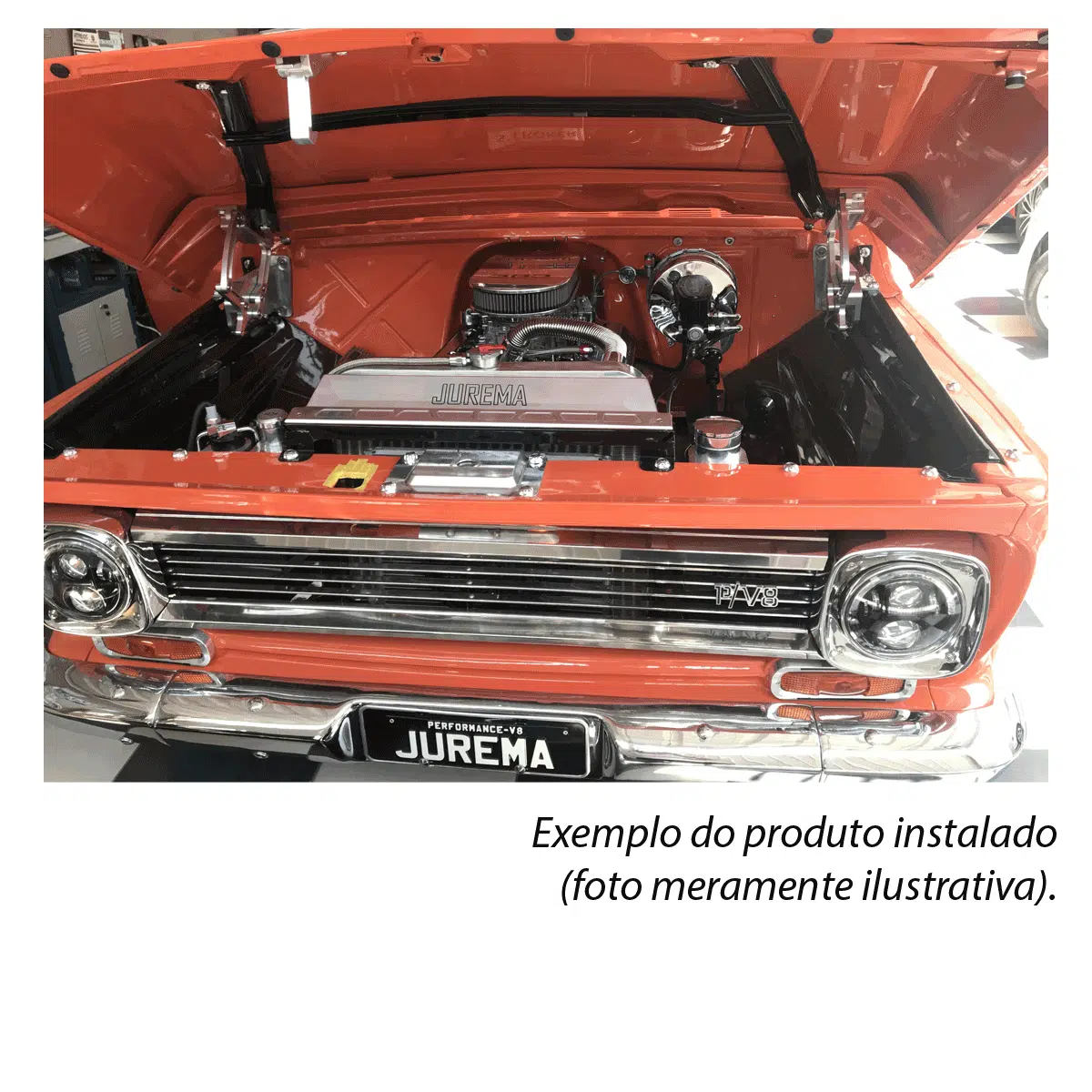 Trava Billet Gancho Capô Chevrolet C10 - Imagem 3