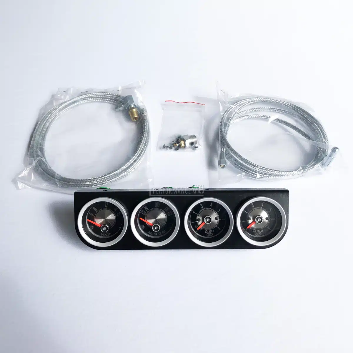 Kit 4 Manômetros Mecânico Injeção Ford Maverick - Imagem 4