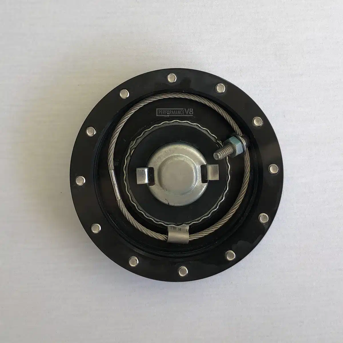 Tampa Billet Black Gasolina Ford Maverick USA - Imagem 3