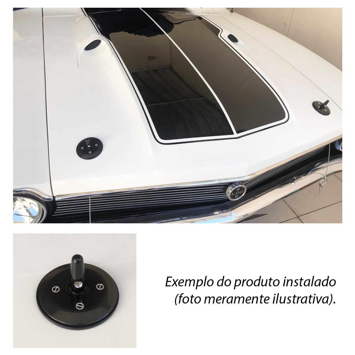 Junta Trava Capô Ford Maverick