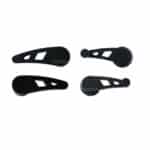 Kit Billet Black Maçanetas de Porta e Vidro