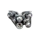 Kit de Polias Billet Serpentine V8 Chevrolet GM454