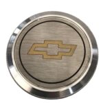 Tampa de Radiador Billet Chevrolet Dourado