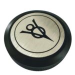 Tampa de Radiador Billet Black V8