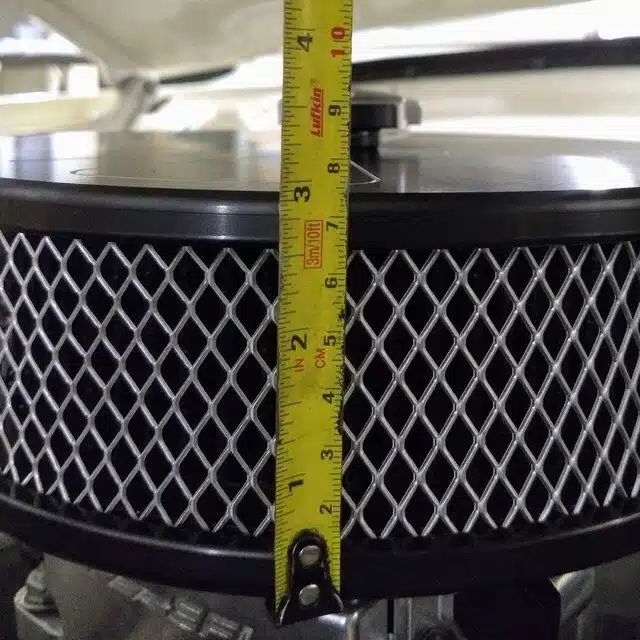 Filtro de Ar Billet Round Black Ford Maverick F100 Hot Rods - Imagem 4