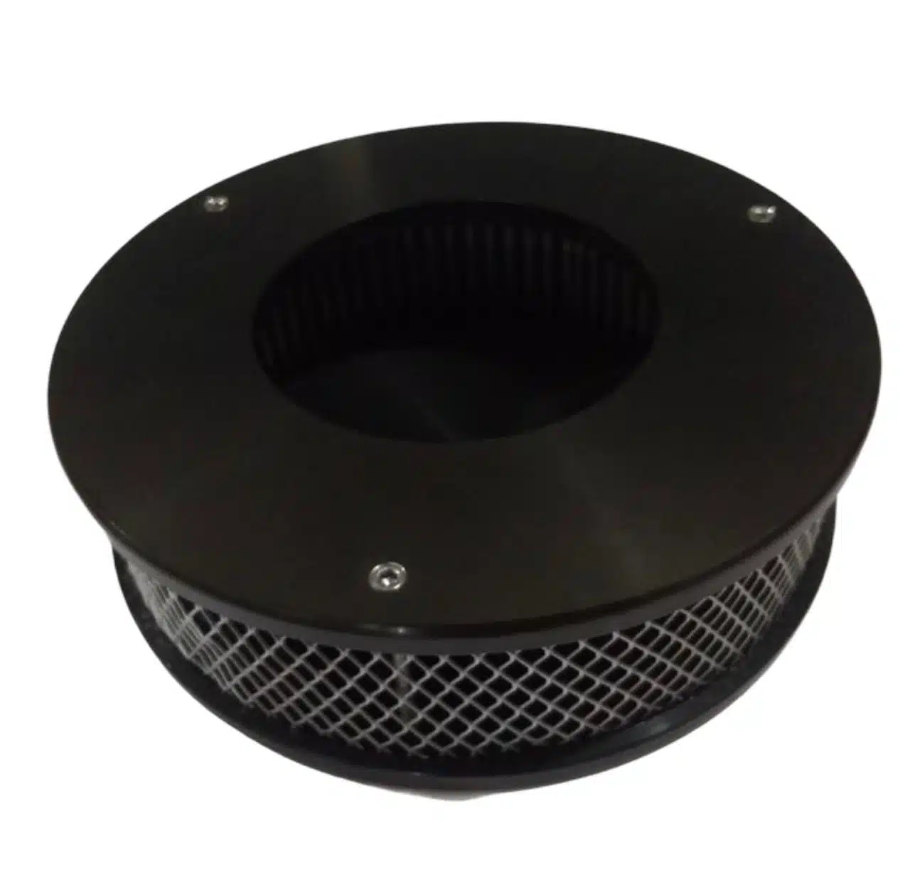 Filtro de Ar Billet Round Black Ford Maverick F100 Hot Rods - Imagem 2