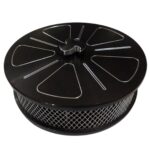 Filtro de Ar Billet Round Black Ford Maverick F100 Hot Rods
