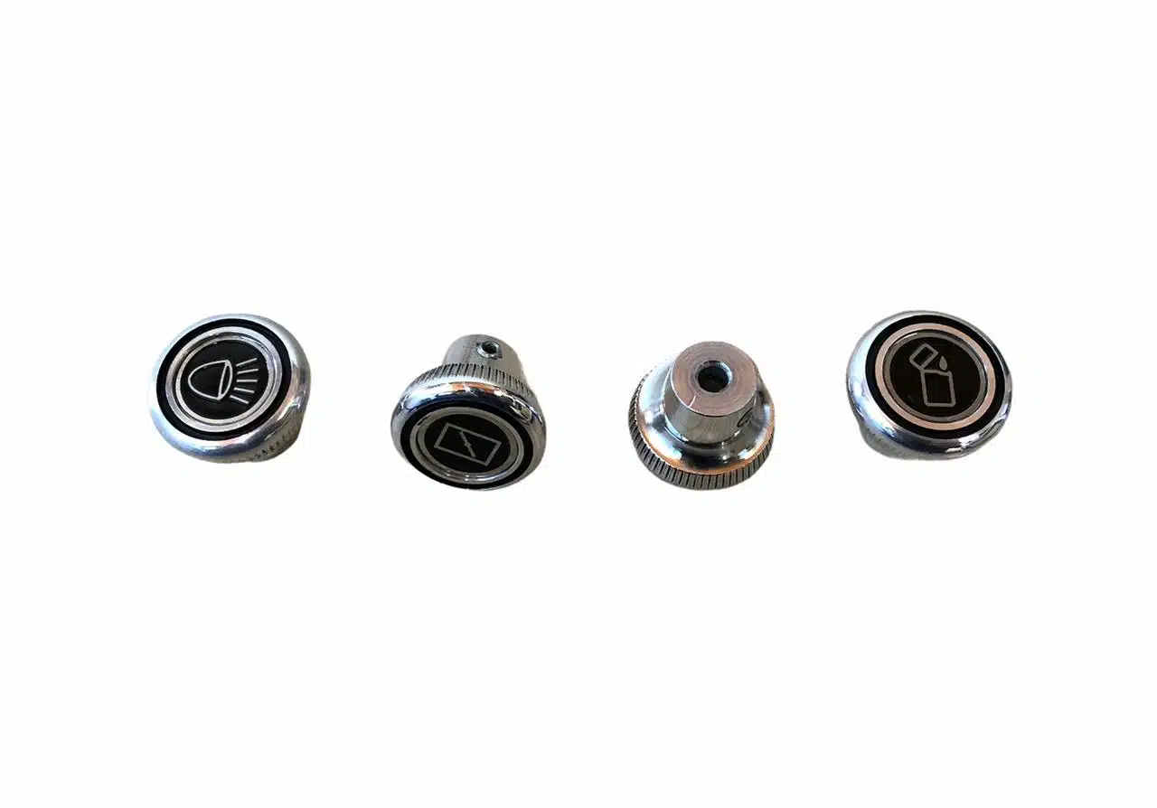 Conjunto Botões Painel Billet Ford Corcel - Imagem 2