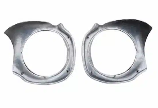 Kit Friso e Aro Farol Grade Dianteira Preta Ford Maverick Modelo Fase 1 - Imagem 12