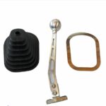 Kit Alavanca Clark Billet Manopla Polida Coifa Aro Console Ford Maverick
