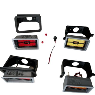 Kit Side Markers Lente Moldura Ford Maverick Performance V8