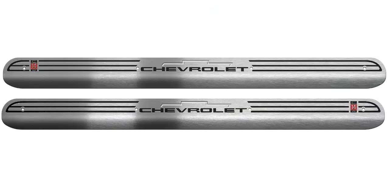 Soleira Friso Porta Inox Chevrolet C15 - Imagem 4