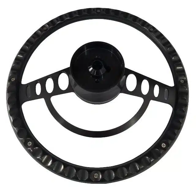 Volante Billet Black 1 Ford Dodge Chevrolet - Imagem 2