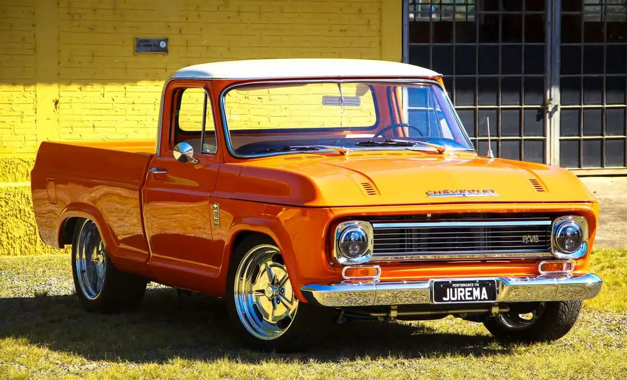 Grade Dianteira Inox Chevrolet C10 C14 C15 D10 A10 Veraneio