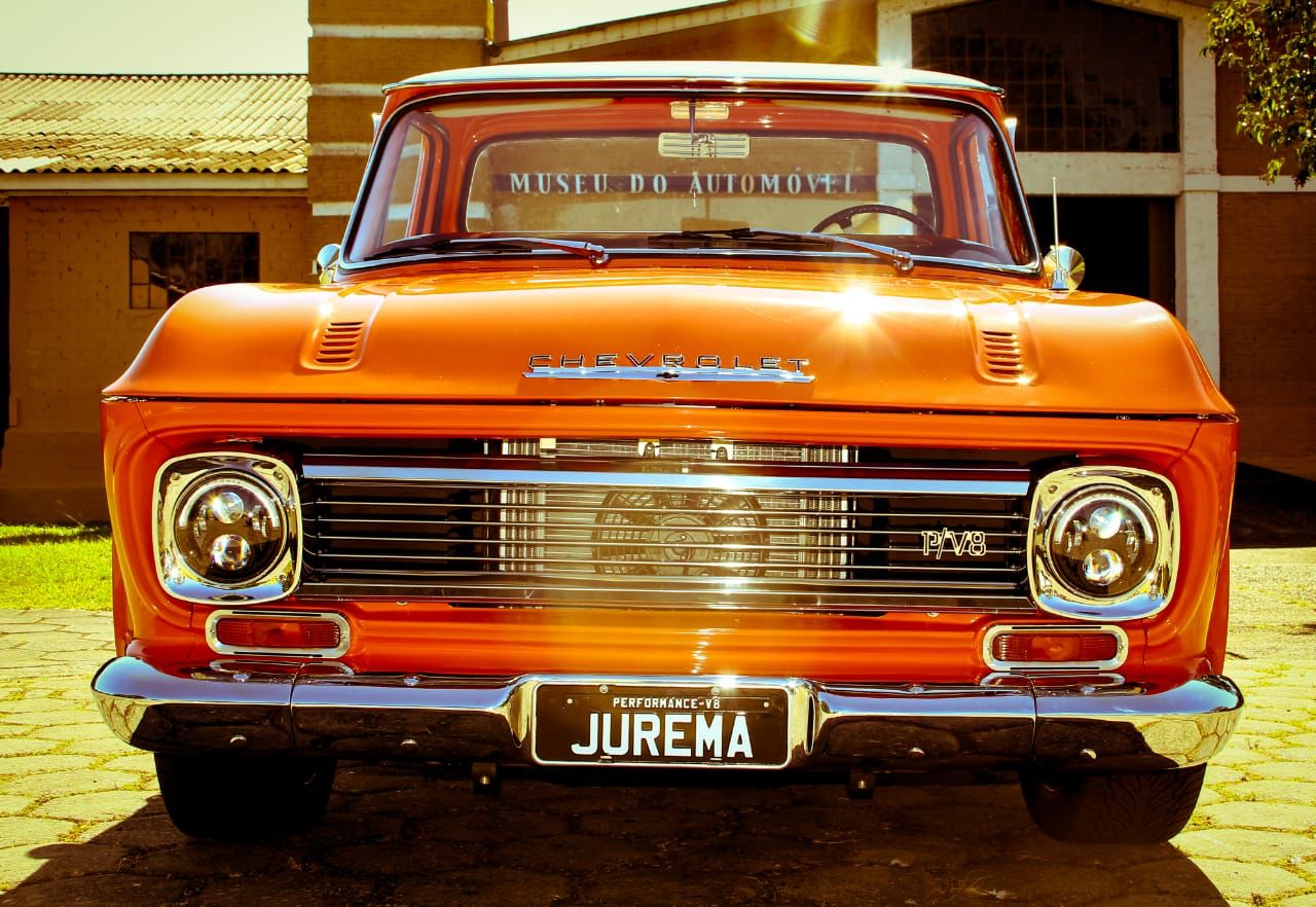 Emblema Capo Chevrolet C14 C10 Veraneio