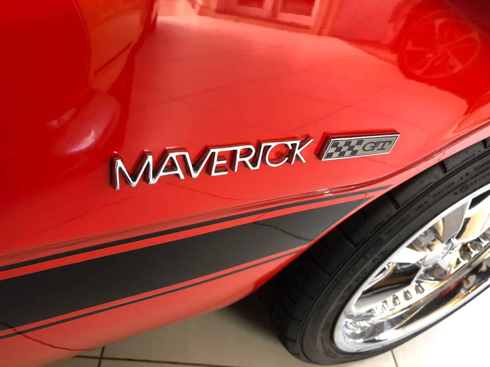 Emblema Paralama Ford Maverick