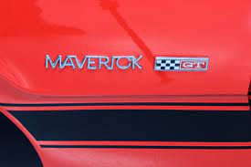 Emblema GT Plaquinha Lateral Paralama Ford Maverick