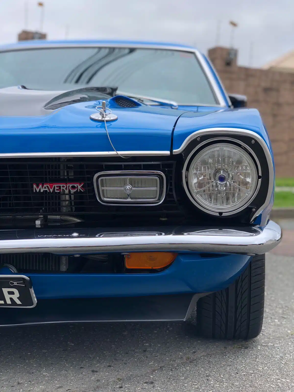 Kit de Piscas Grade Dianteira Ford Maverick Grabber