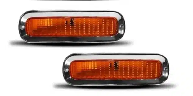 Lanternas Dianteira Par Chevrolet C10 D10 C10 C14 Âmbar Pisca Seta - Imagem 2