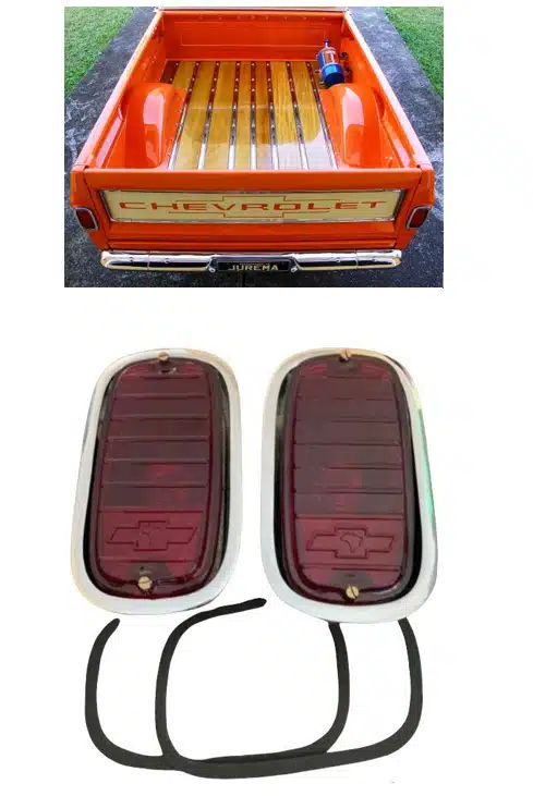Kit Lanternas Traseira Dianteira Chevrolet C10 D10 C10 C14 - Imagem 8