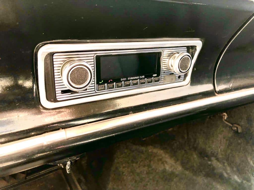 Radio Digital Vintage Antena Modelo Original Ford Maverick