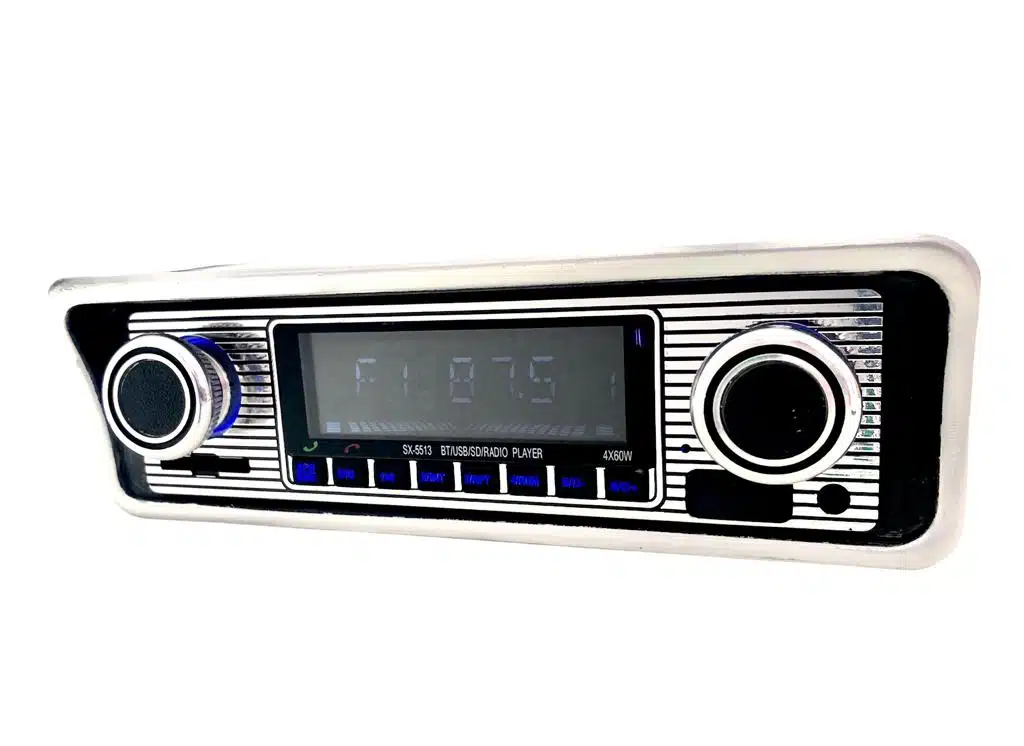Kit Completo Alto Falante Radio Retro Vintage Digital Ford Maverick - Imagem 9