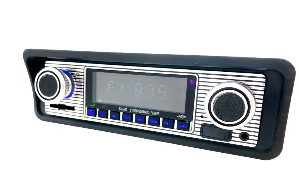 Kit Completo Alto Falante Radio Retro Vintage Digital Ford Maverick - Imagem 10