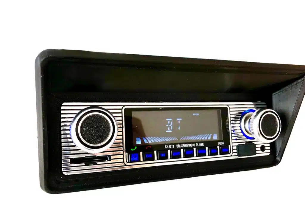 Radio New Concept Retro Vintage Ford F100 - Imagem 3