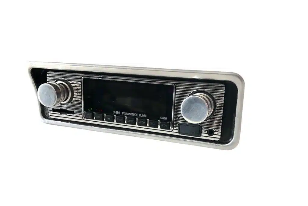 Radio New Concept Billet Retro Vintage Ford Maverick - Imagem 4