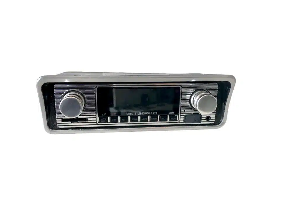 Radio New Concept Billet Retro Vintage Ford Maverick - Imagem 5
