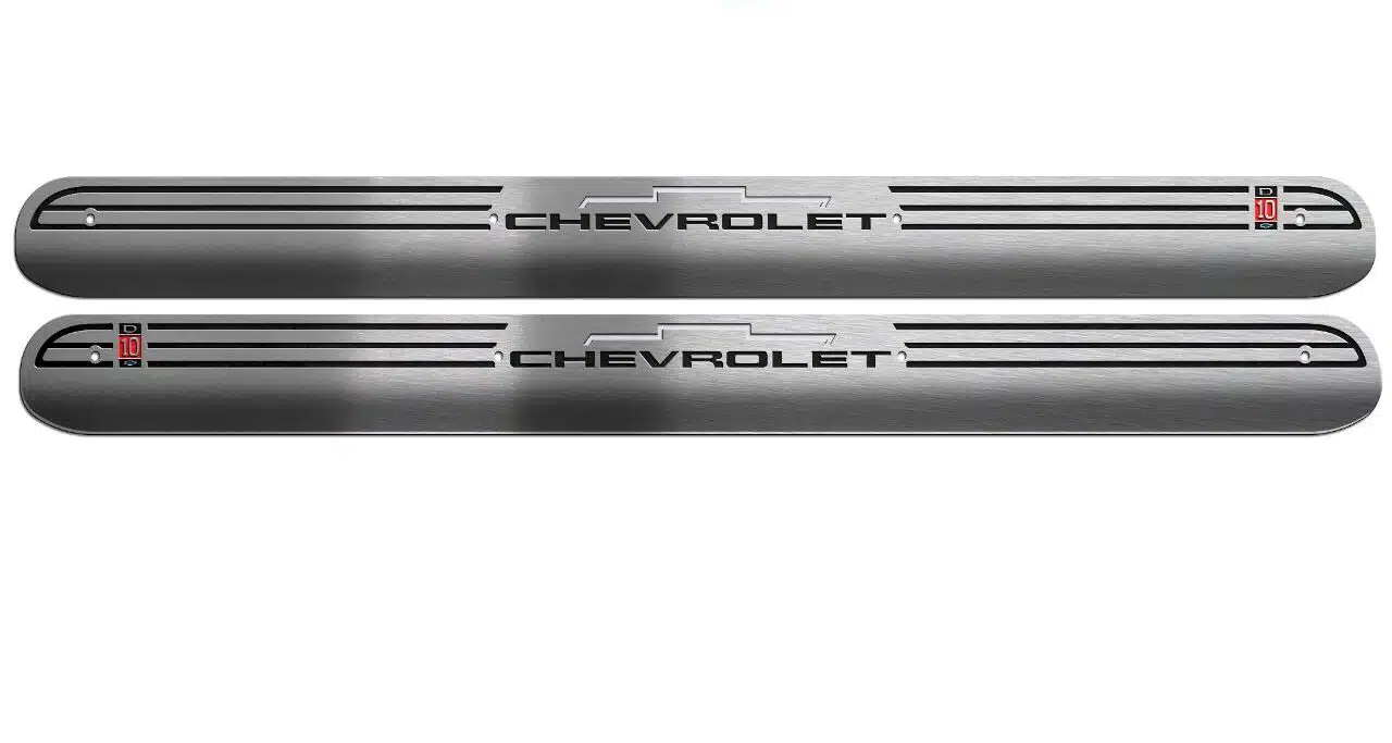 Soleira Friso Porta Inox Chevrolet D10 - Imagem 5