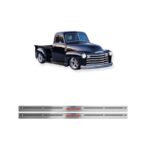 Soleira Friso Porta Inox Chevrolet Pick Up Boca de Sapo